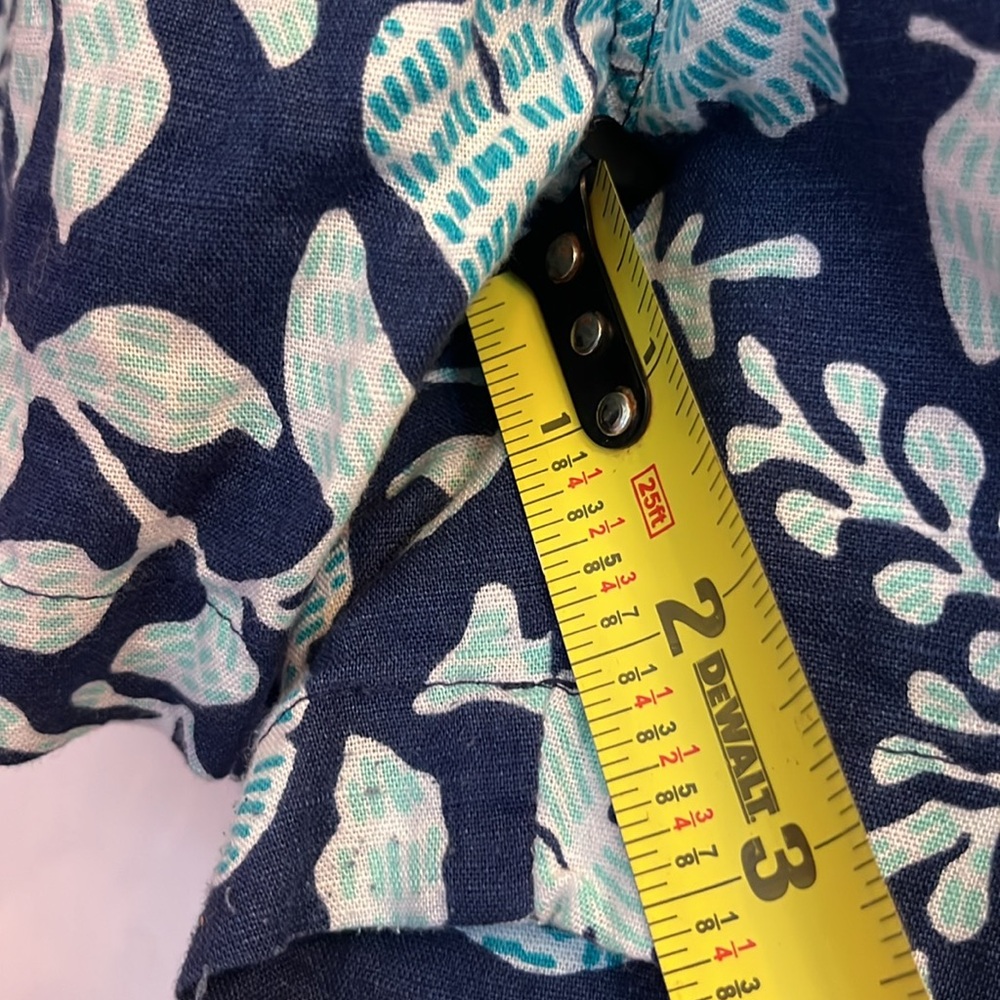 VINEYARD VINES seashell print shorts size 2 women’s - Picture 10 of 11
